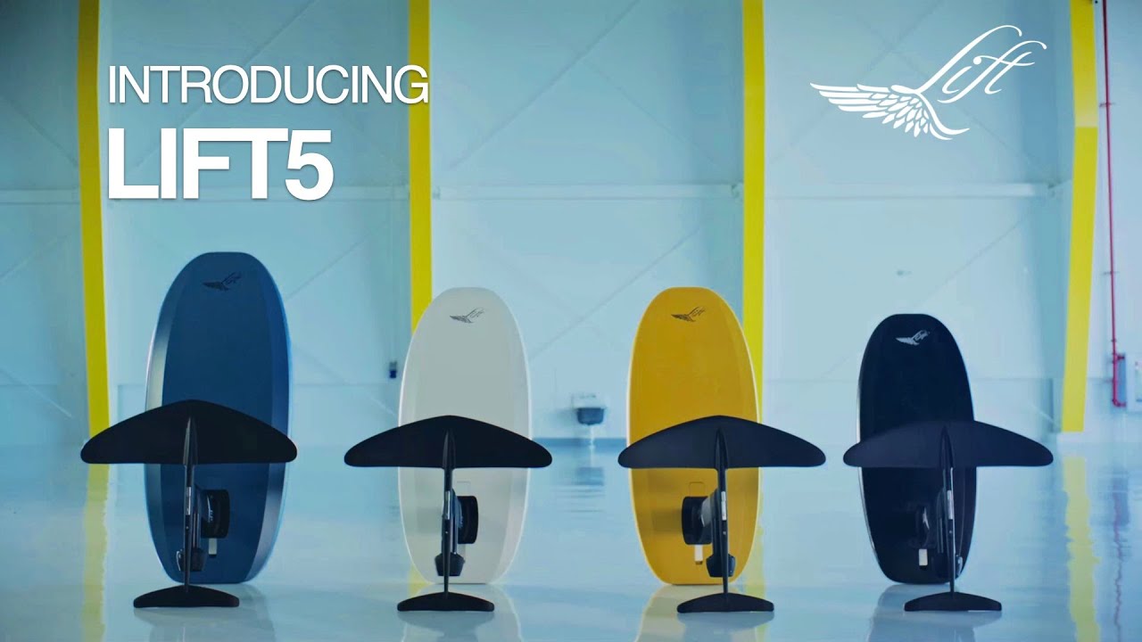 Startbild des LIFT5-Markenfilms mit der neuen Modellpalette